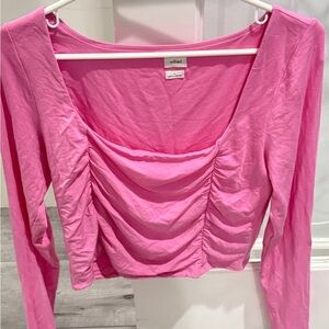 Wilfred Lydia Long Sleeve Ruched Top